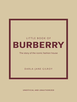 cover image of Little Book of Burberry